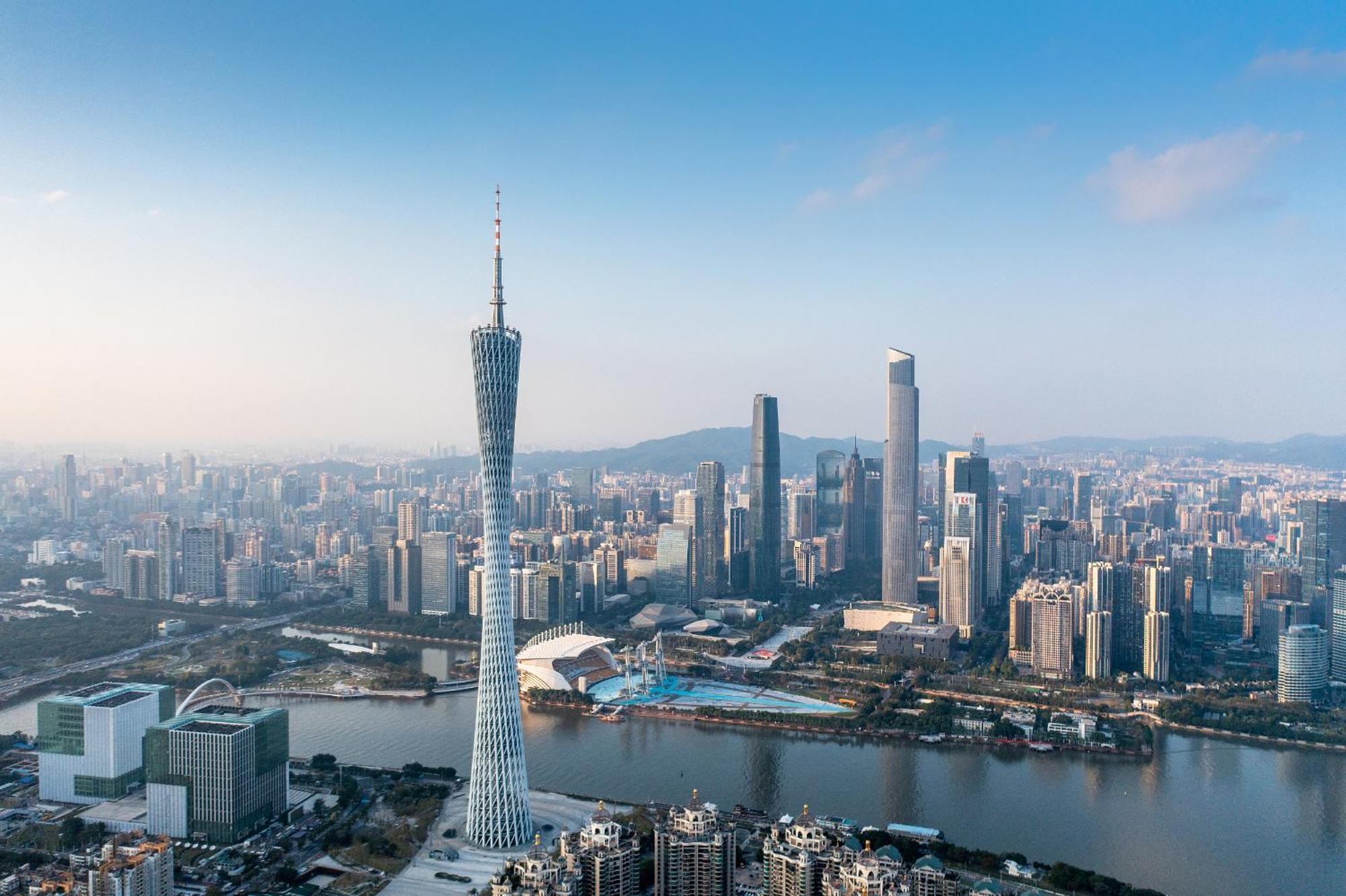 Yun Jin City View Hotel - Guangzhou Taikoo Hui Zhujiang New Town Tianhe Sports Center Ngoại thất bức ảnh