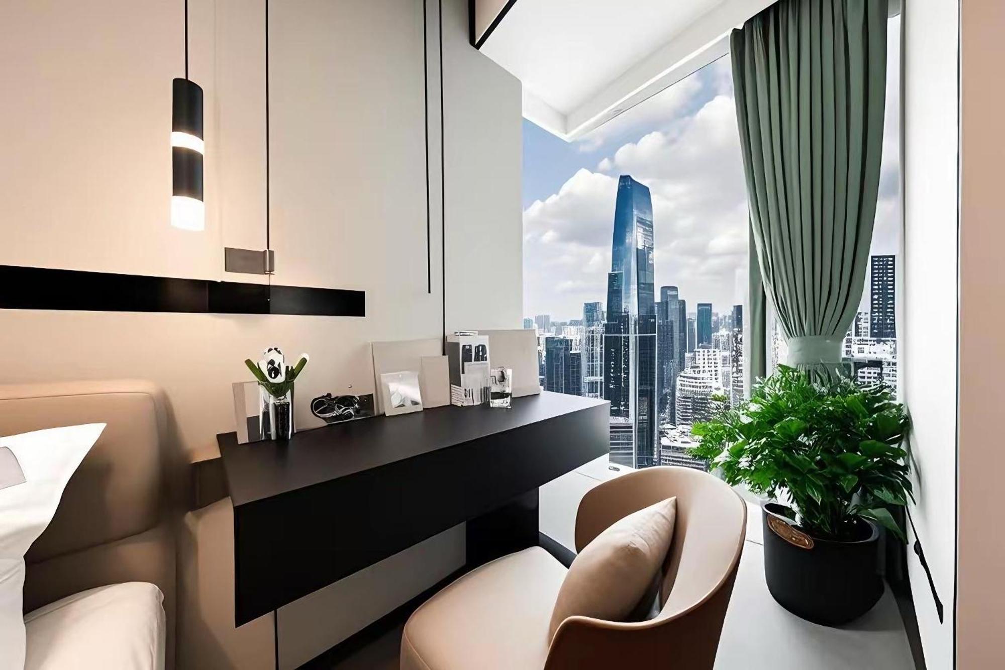 Yun Jin City View Hotel - Guangzhou Taikoo Hui Zhujiang New Town Tianhe Sports Center Ngoại thất bức ảnh