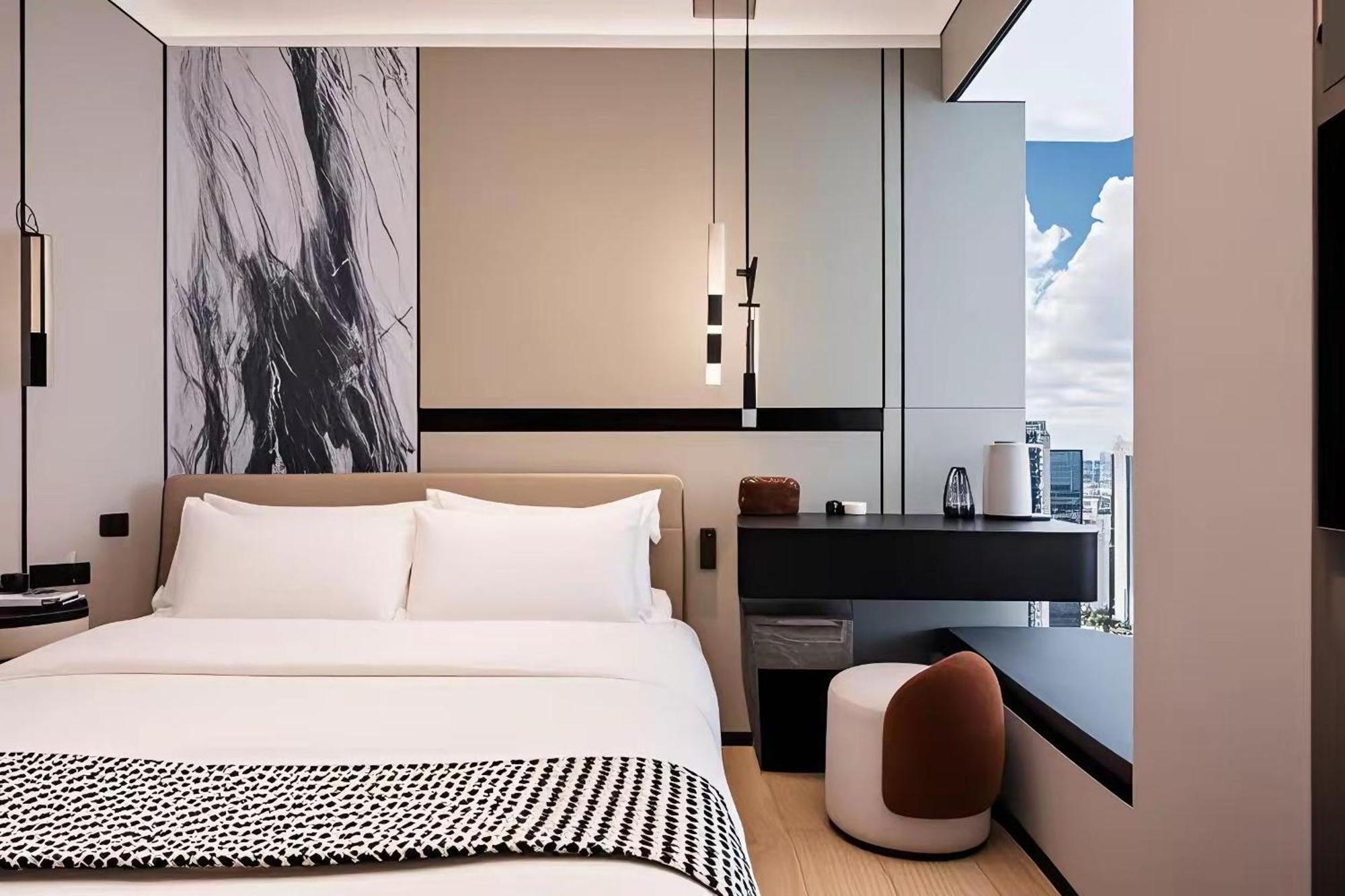 Yun Jin City View Hotel - Guangzhou Taikoo Hui Zhujiang New Town Tianhe Sports Center Ngoại thất bức ảnh