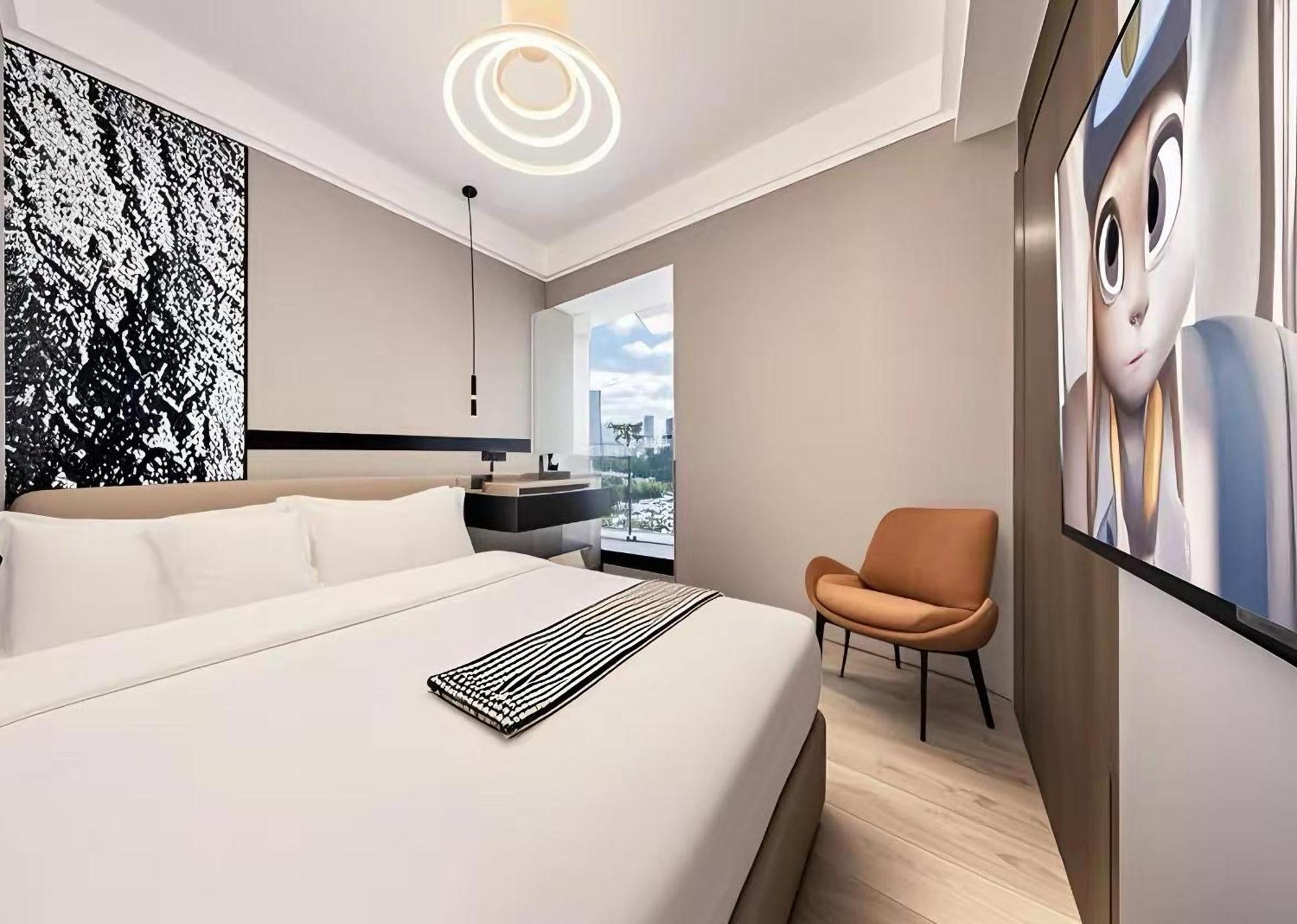 Yun Jin City View Hotel - Guangzhou Taikoo Hui Zhujiang New Town Tianhe Sports Center Ngoại thất bức ảnh